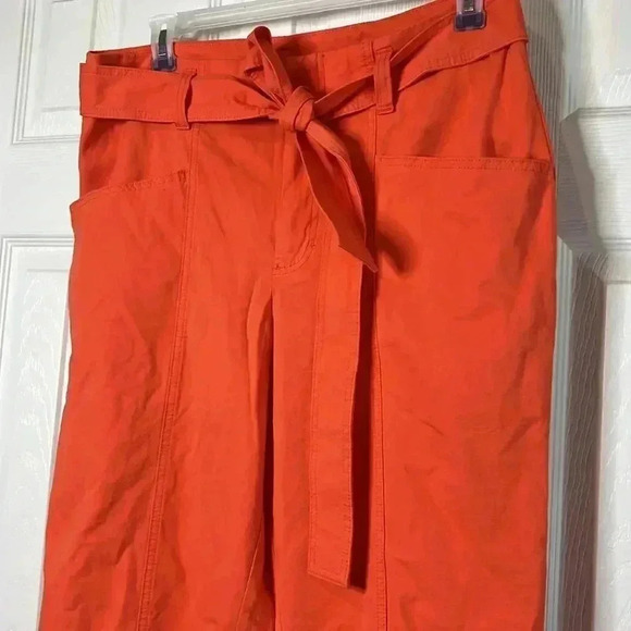 A New Day High-Rise Tapered Ankle Tie
Front Pants, Color Orange - Picture 6 of 15